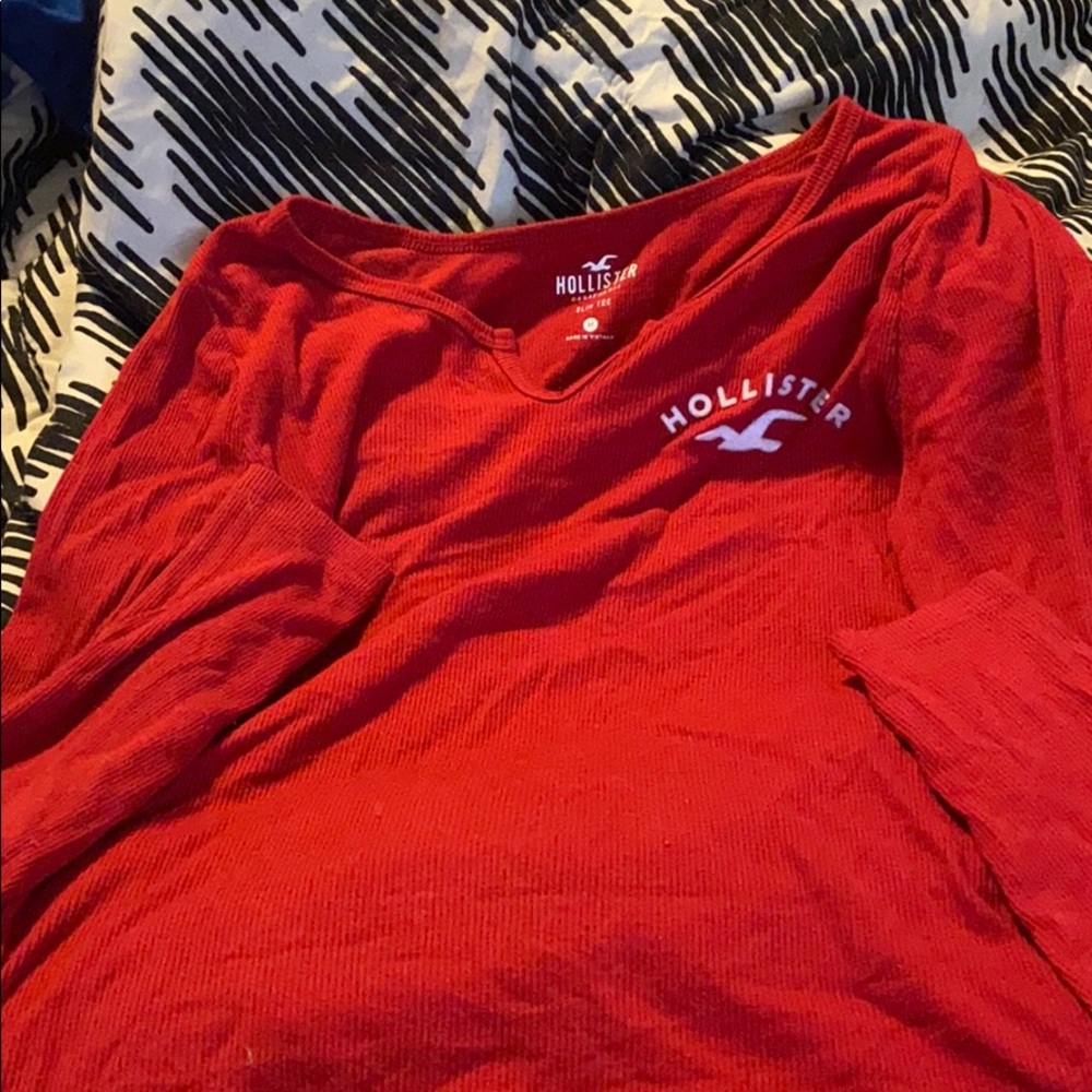 Red long sleeve
